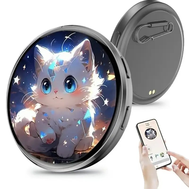 AuraHub™ Smart Badge Pin